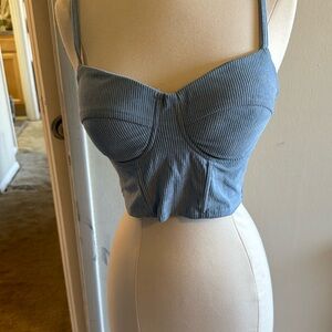 Worn once light blue